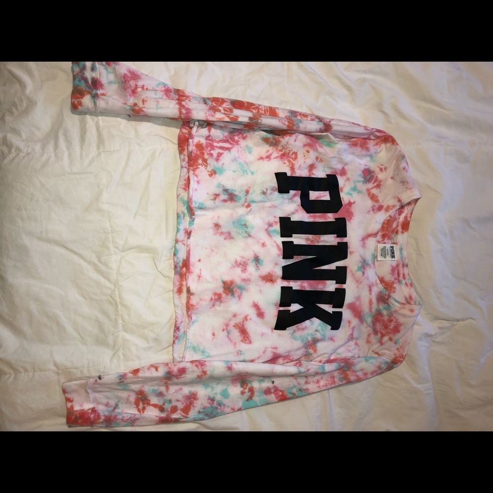 Pink crop top